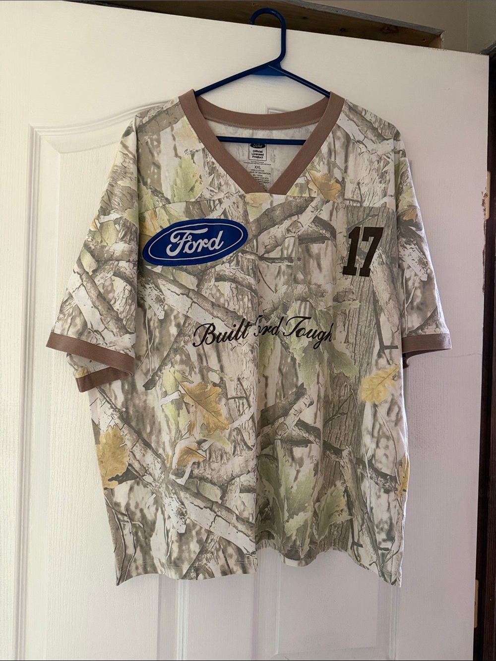 Ford Camouflage Jersey - Beige, Green & Brown